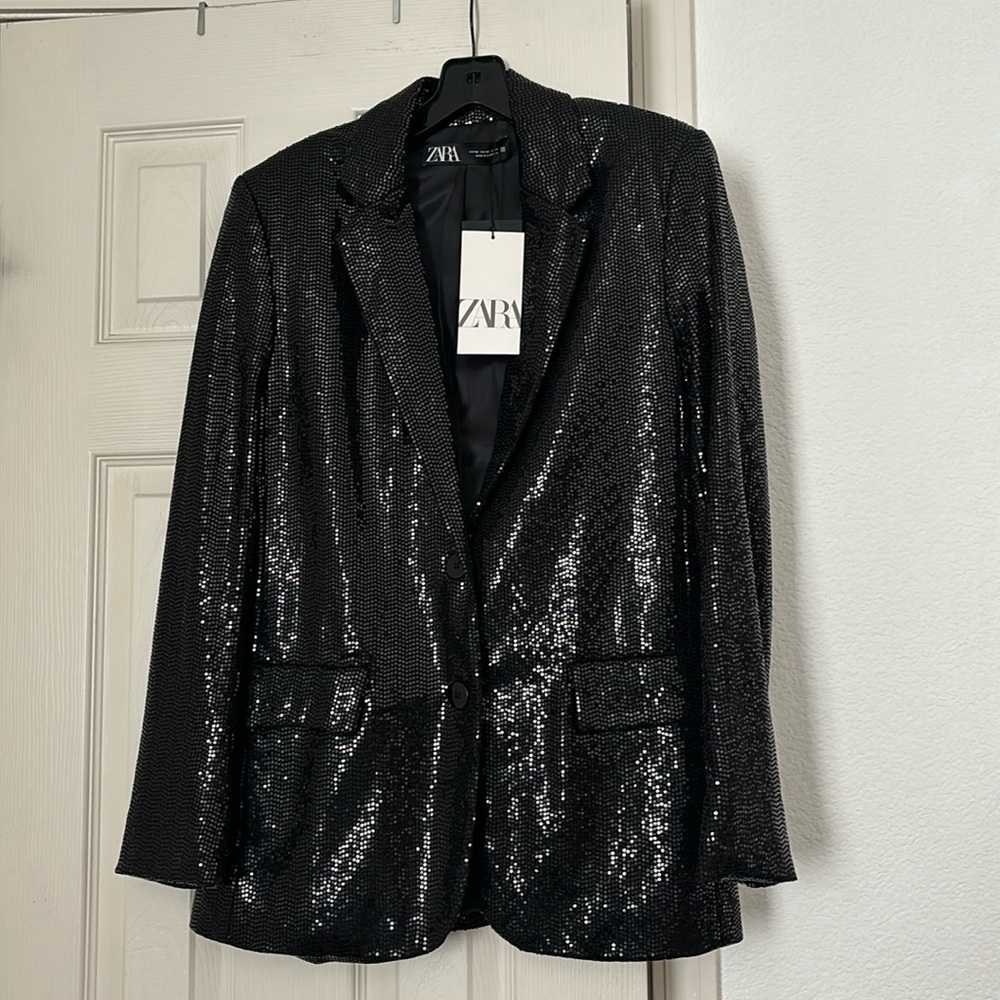 Zara Metallic Jacket